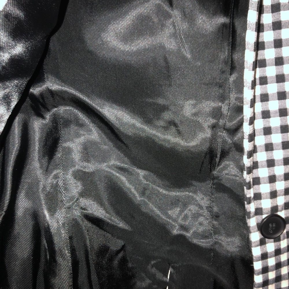 Zara Gingham Blazer - Picture 4 of 5